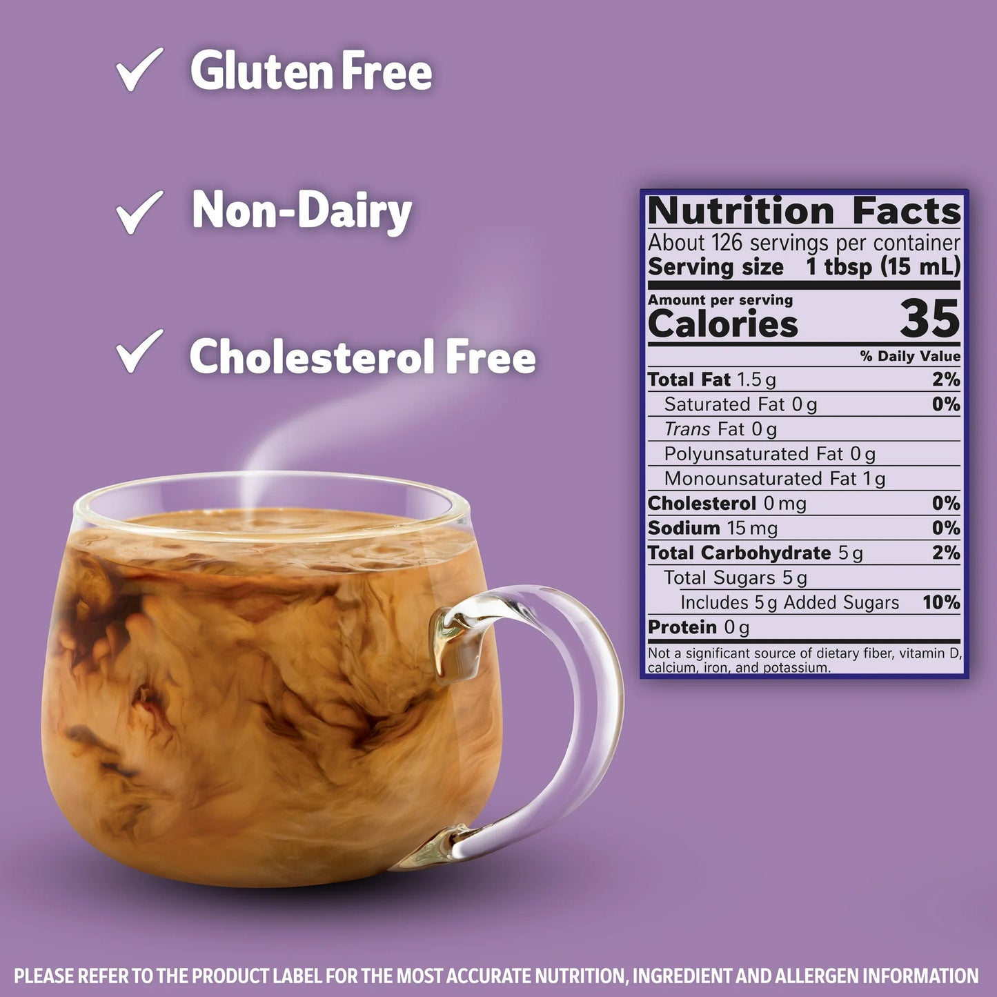 Coffee Mate Italian Sweet Sugar Free Creamer 64oz (1.89L)