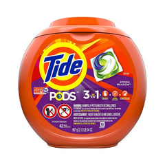 Tide PODS Liquid Detergent Pacs I Spring Meadow I 42 Count