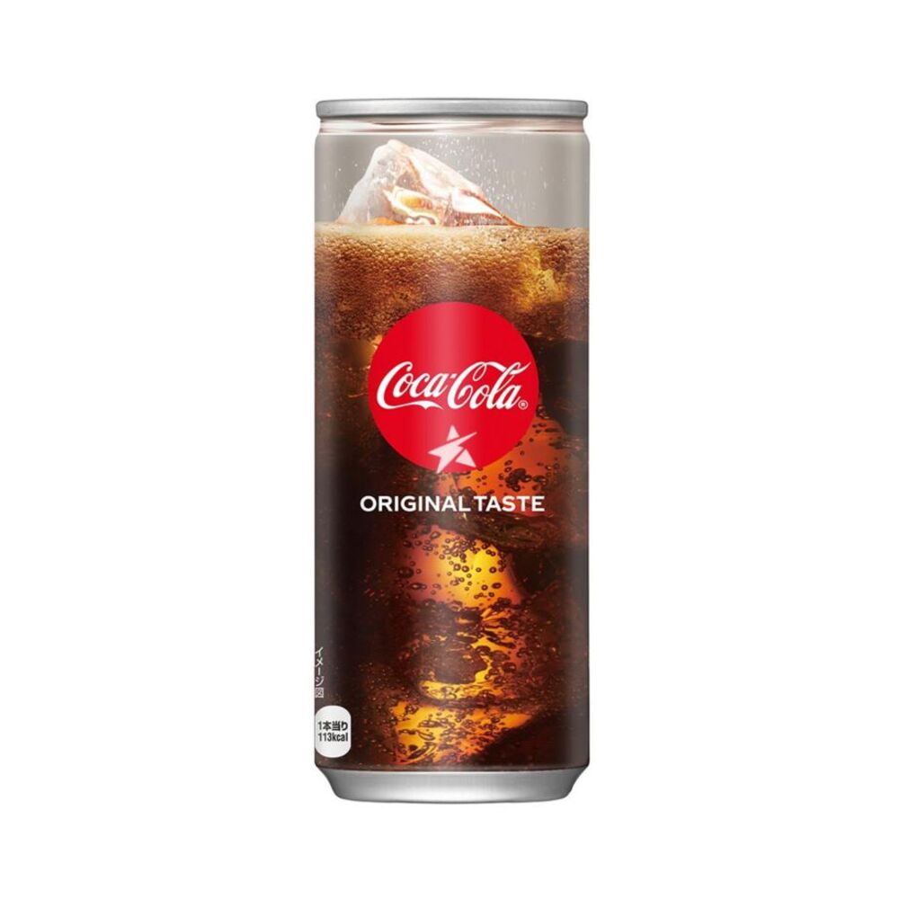 Coca Cola Original Taste Slim Can 250ml Japan
