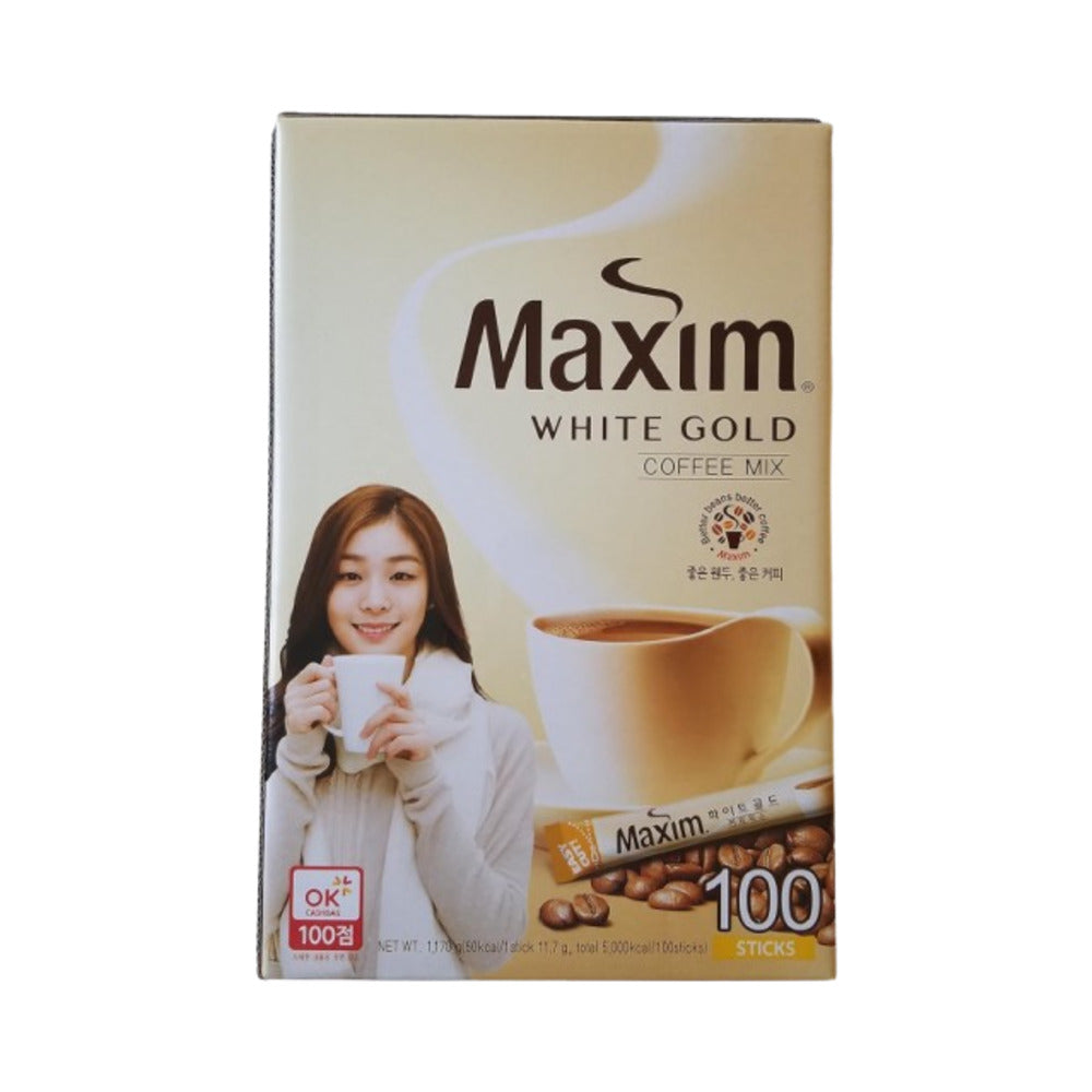 Dongsuh Maxim White Gold Coffee Mix 11.7g x 100's I Korea