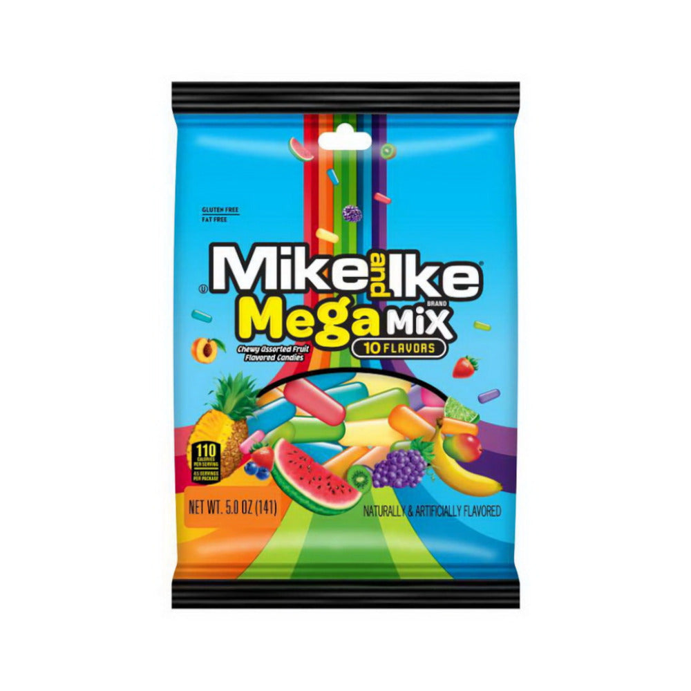 Mike & Ike Mega Mix Peg Bag 5oz (141g)