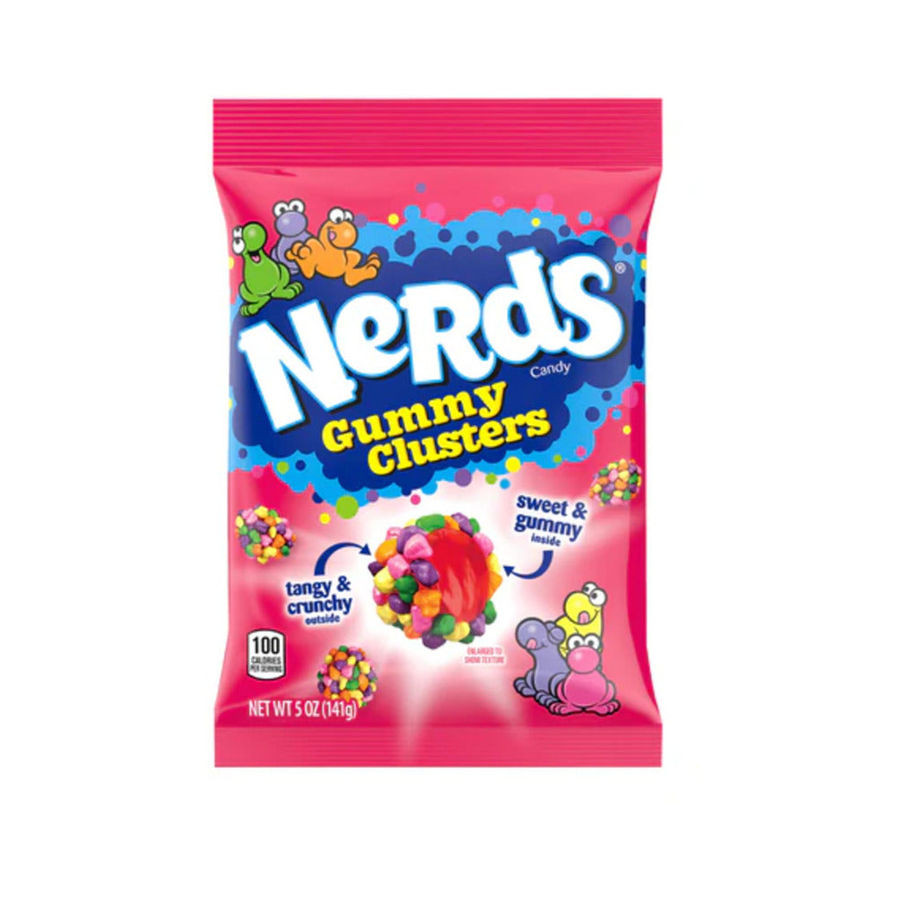 Nerds Gummy Clusters Chewy Candy - 5 Oz (141g) Promotion - Short dated!