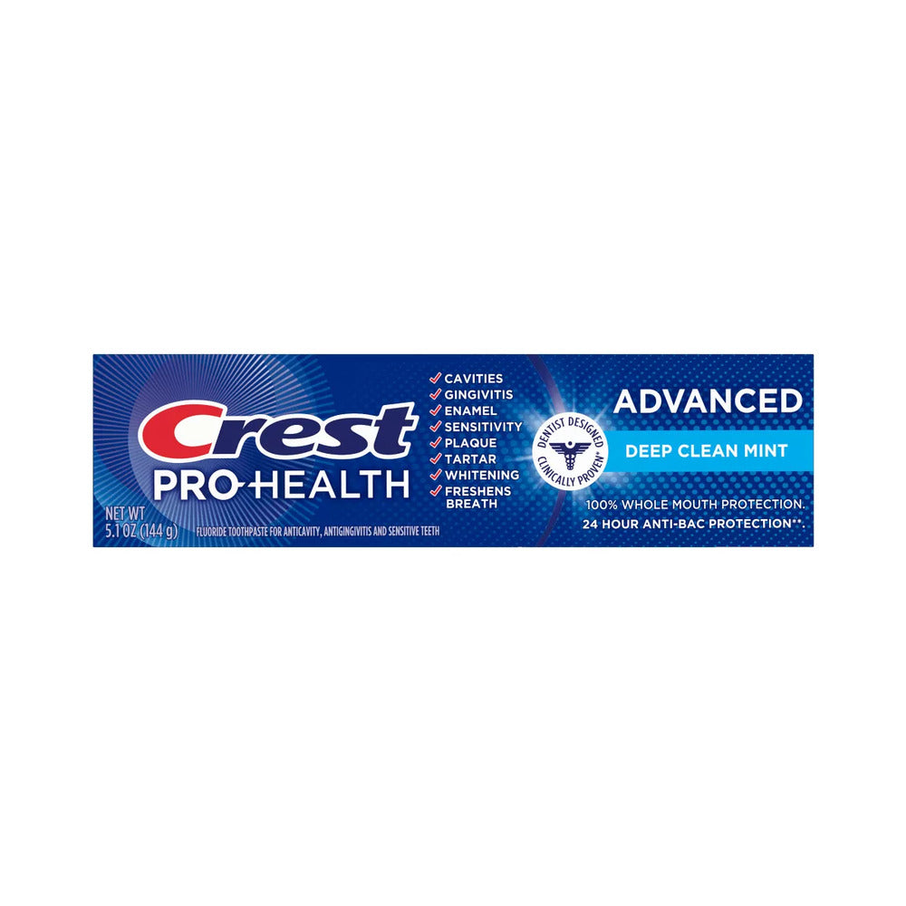Crest Pro Health Advanced Deep Clean Mint Toothpaste 5.1oz (144g)