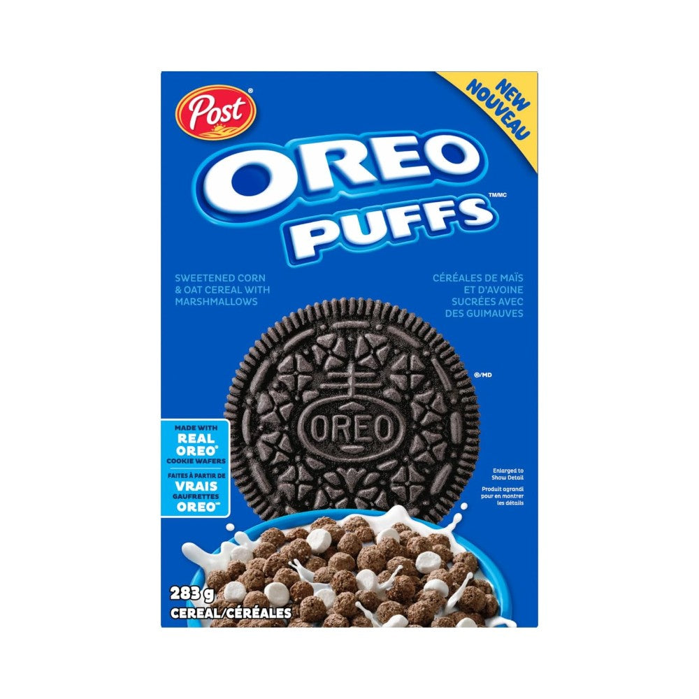 Post Oreo Puffs Breakfast Oreo Cereal I 283g