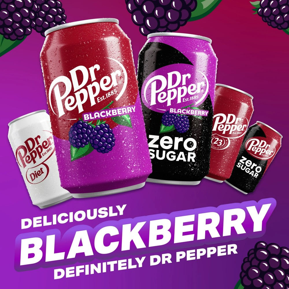 Dr Pepper Blackberry 12oz (355ml)
