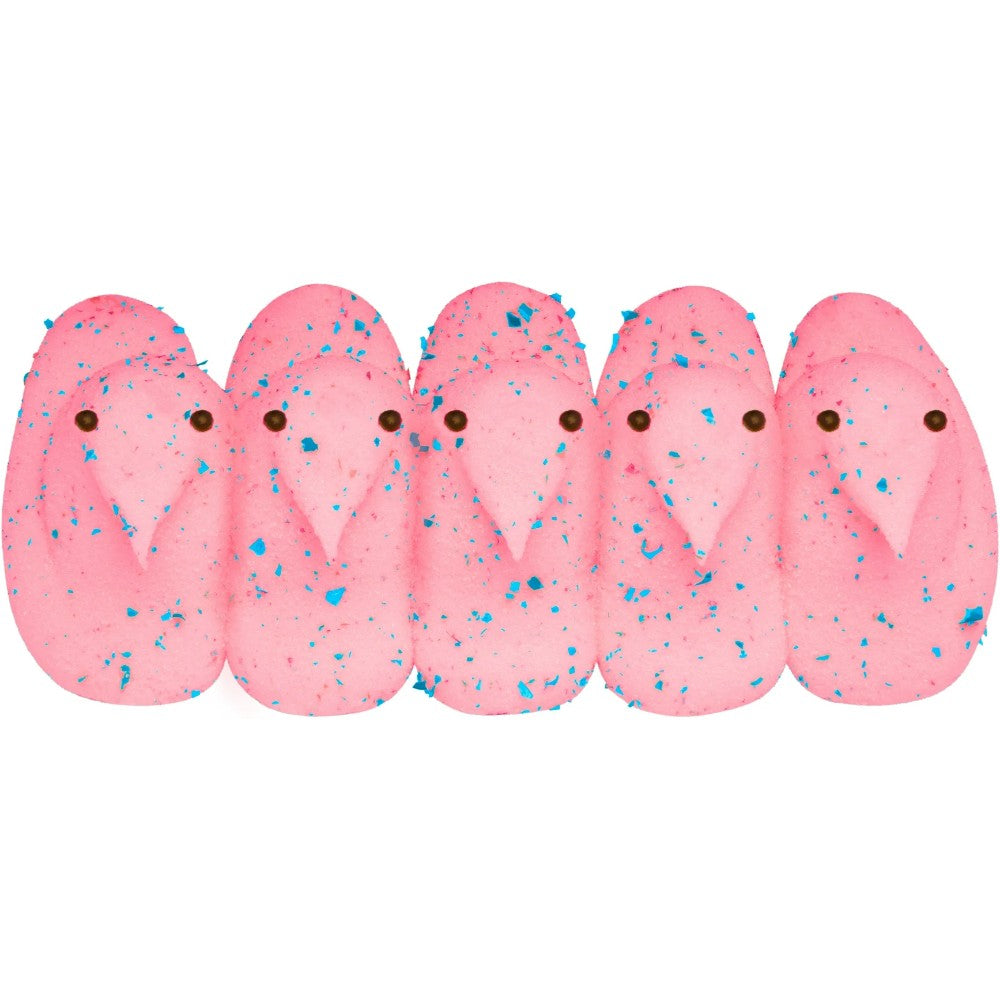 Peeps Easter Chicks Cotton Candy Marshmallow Candy 10ct 3oz (85g)