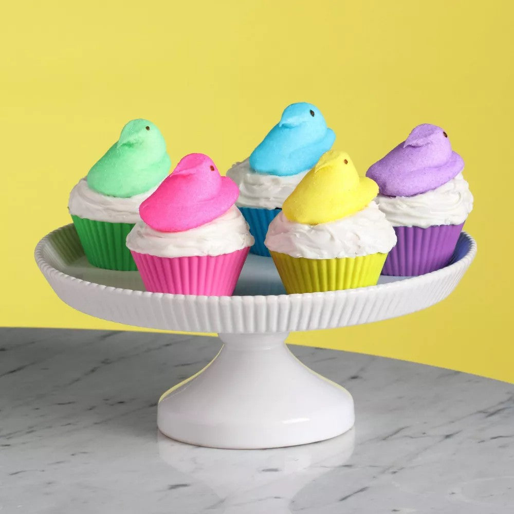 Peeps Easter Party Cake Chicks Marshmallow 5 Count 1.5oz (43g)