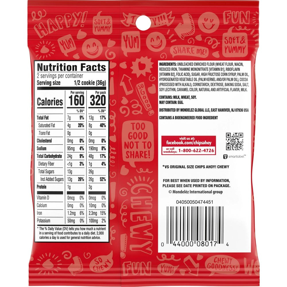 Chips Ahoy! Big Chewy Cookies 2.5oz (70g)