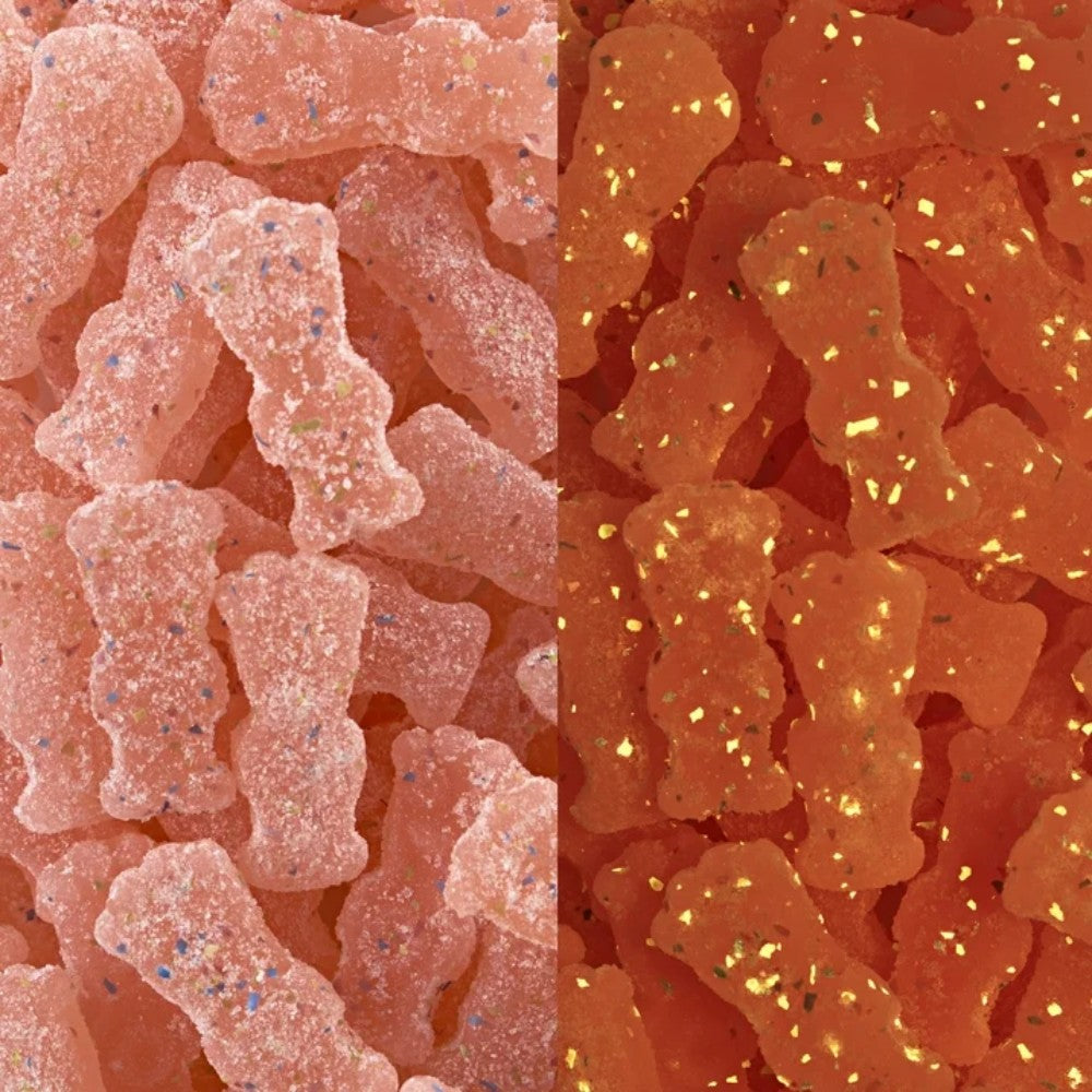 SOUR PATCH KIDS Glow Ups Strawberry-Watermelon Soft & Chewy Candy 3.08oz (87g)