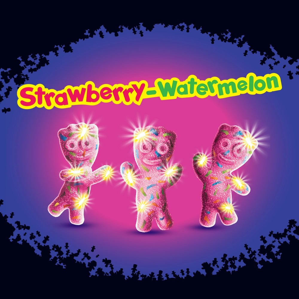 SOUR PATCH KIDS Glow Ups Strawberry-Watermelon Soft & Chewy Candy 3.08oz (87g)