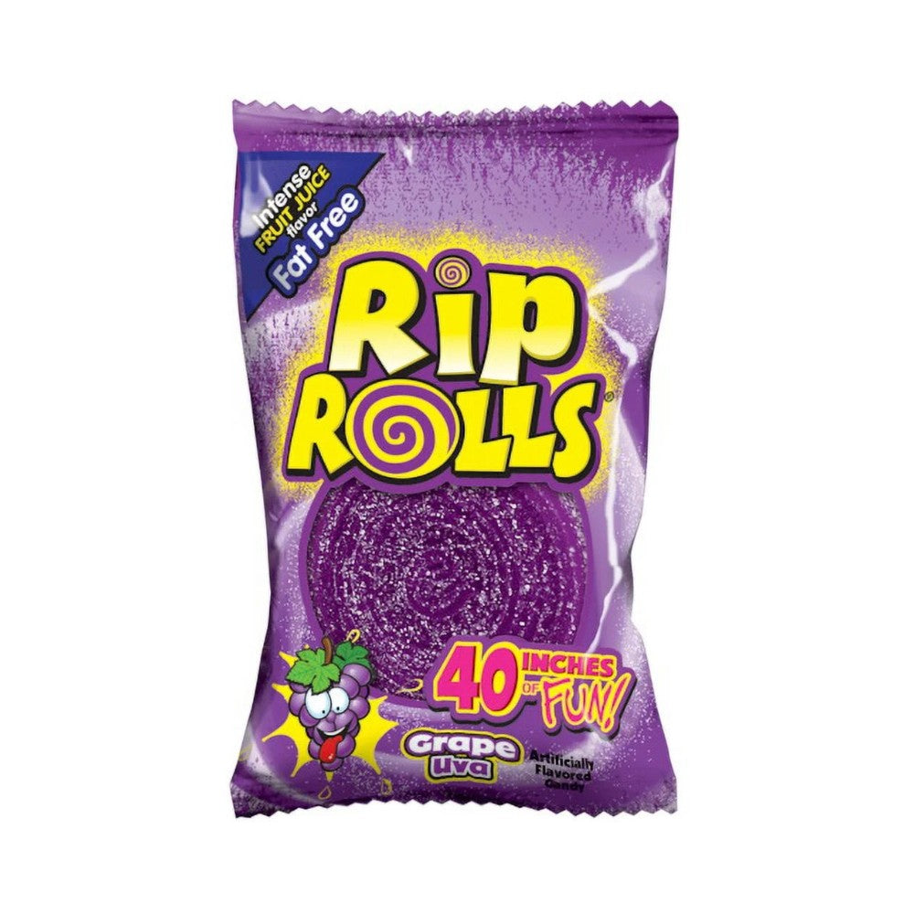 Rip Rolls Grape 1.4oz (40g)
