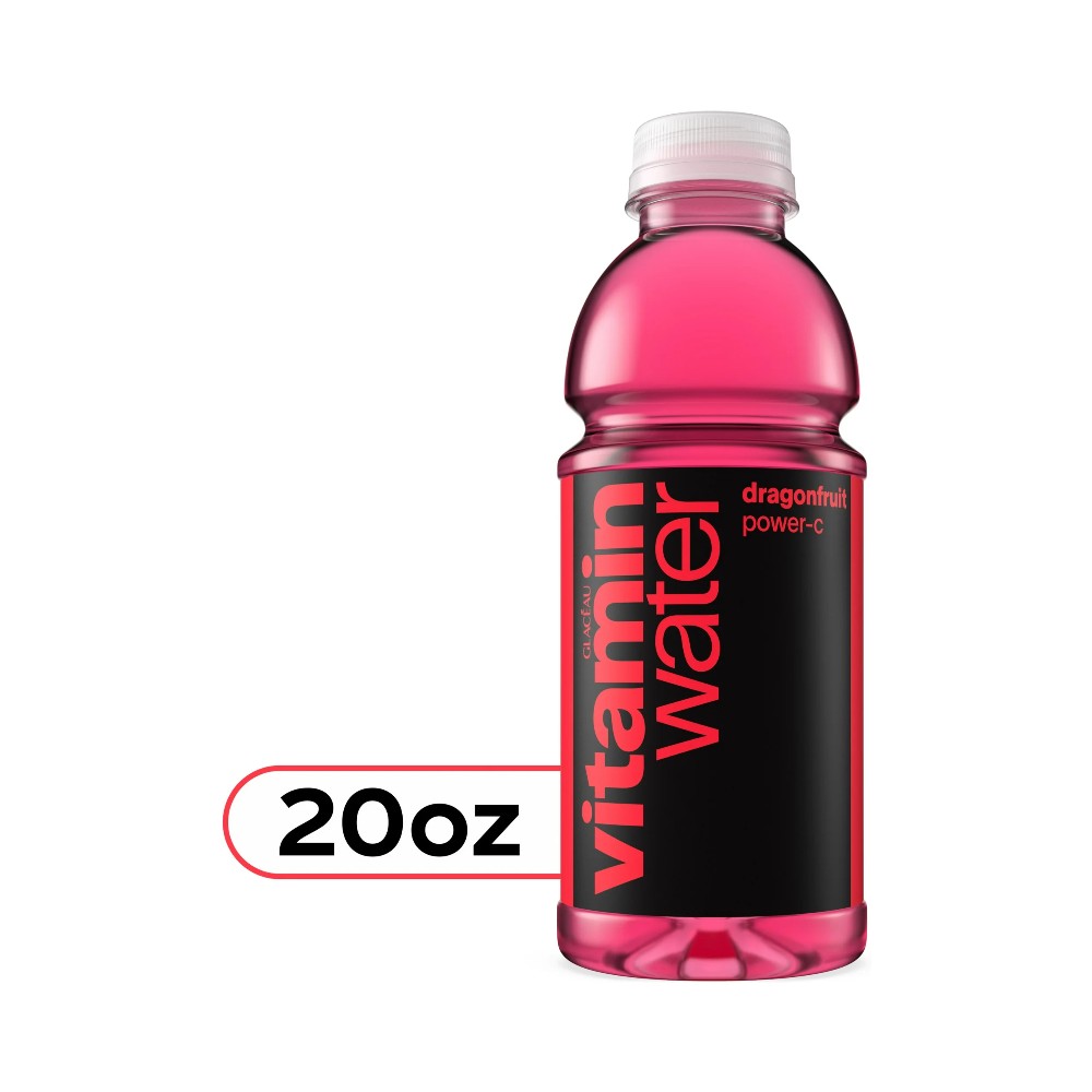 vitamin water Power-C Dragonfruit Flavored Water Beverage, 20oz (591ml) Bottle