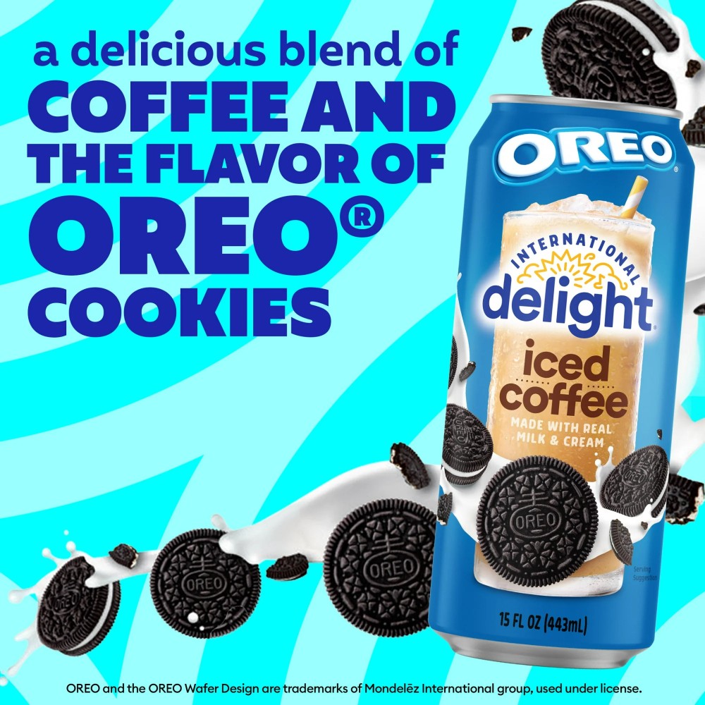 International Delight Iced Coffee Oreo Cookie 15oz (443ml)