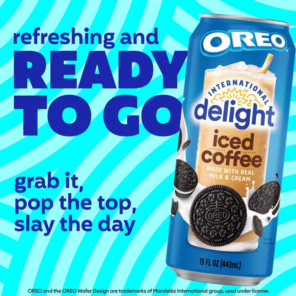 International Delight Iced Coffee Oreo Cookie 15oz (443ml)