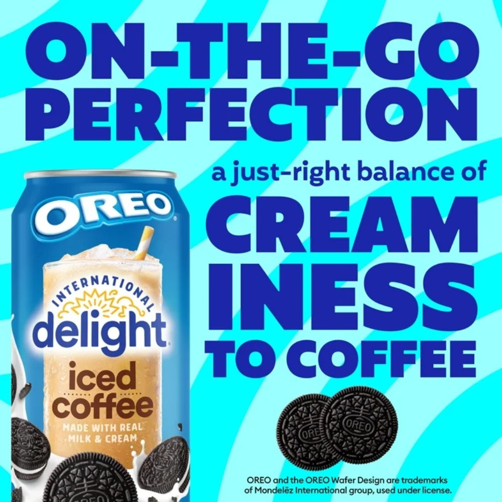 International Delight Iced Coffee Oreo Cookie 15oz (443ml)