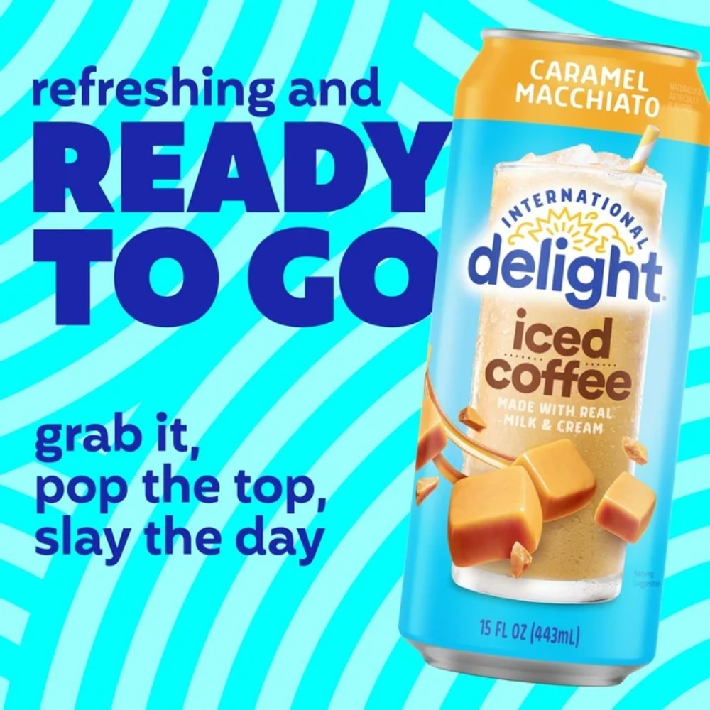 International Delight Iced Coffee Caramel Macchiato 15oz (443ml)