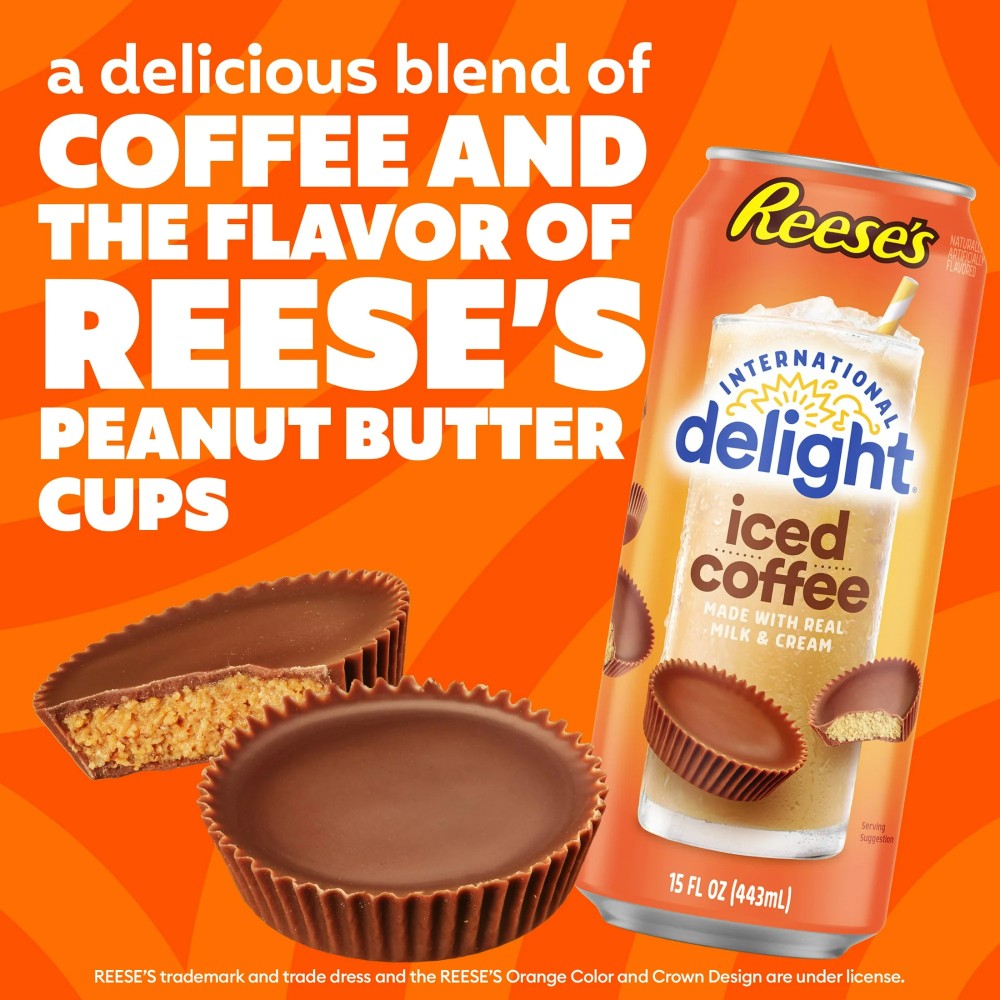 International Delight Iced Coffee Reeses 15oz (443ml)