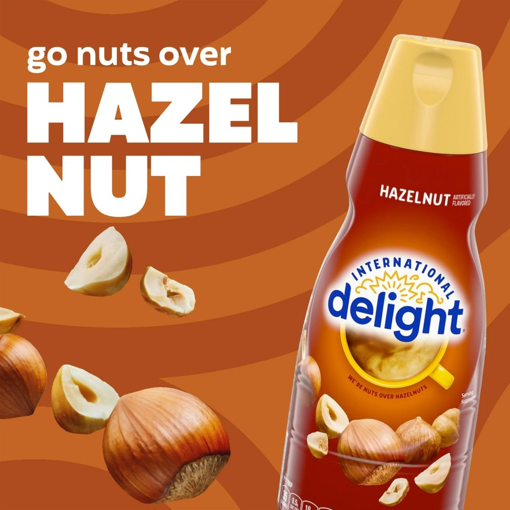 International Delight Hazelnut Coffee Creamer 32oz (946ml)