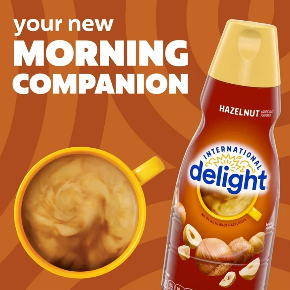 International Delight Hazelnut Coffee Creamer 32oz (946ml)