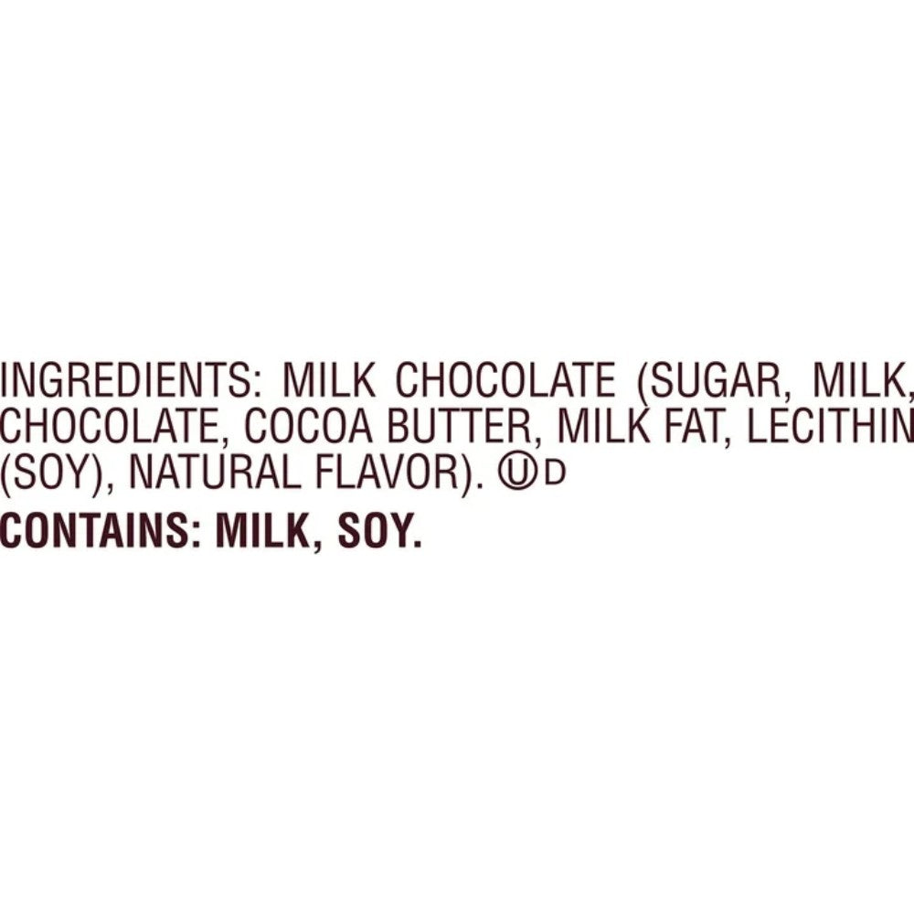 Hershey's Milk Chocolate Kisses Peg Bag 4.84oz (137g)