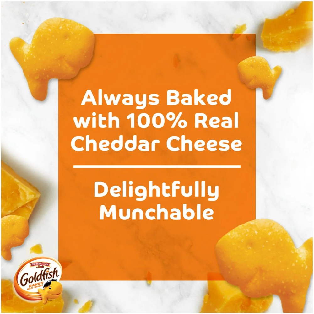 Pepperidge Farm Goldfish Cheddar Crackers 2.65oz (75g) Best Before 27/07/2025