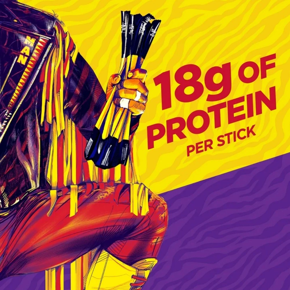 Slim Jim Savage Smoked Meat Sticks Spicy Flavour - 3oz (85g)