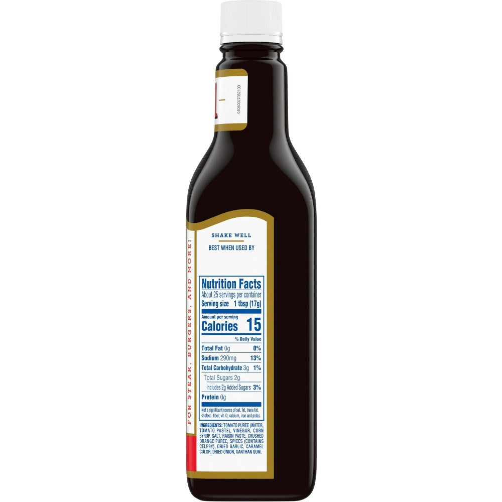 Kraft A1 Steak Sauce 15oz (425g)