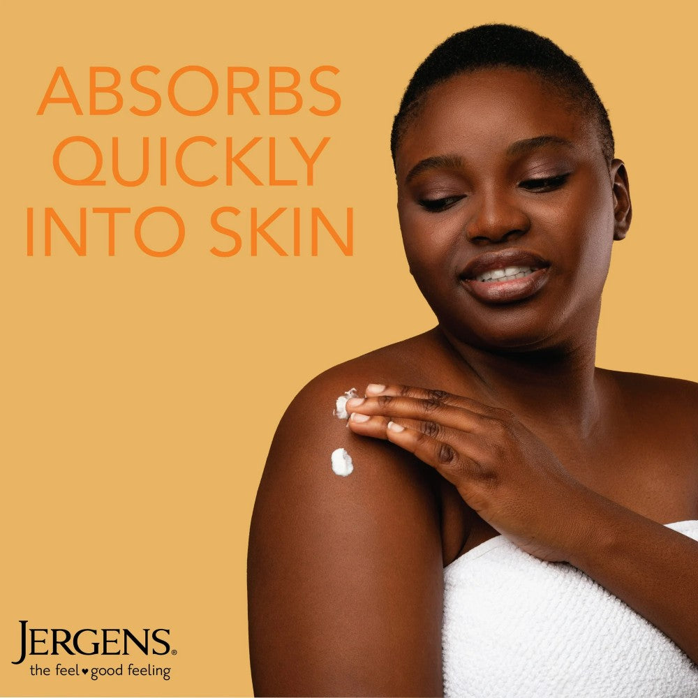 Jergens Moisturizer Skin Firming Body Lotion for Dry Skin with Collagen 16.8oz (496ml)