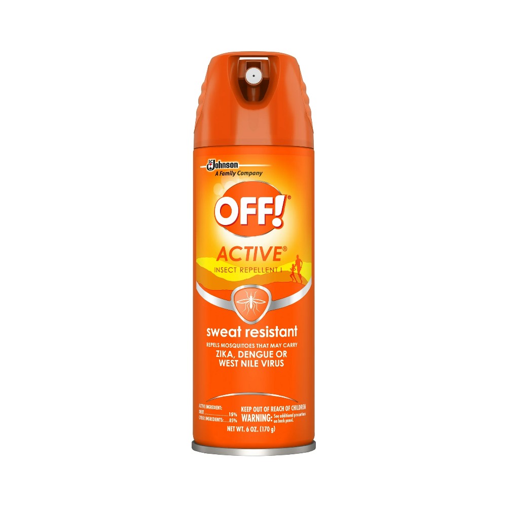 OFF! Active Insect Repellent I 6oz (170g)