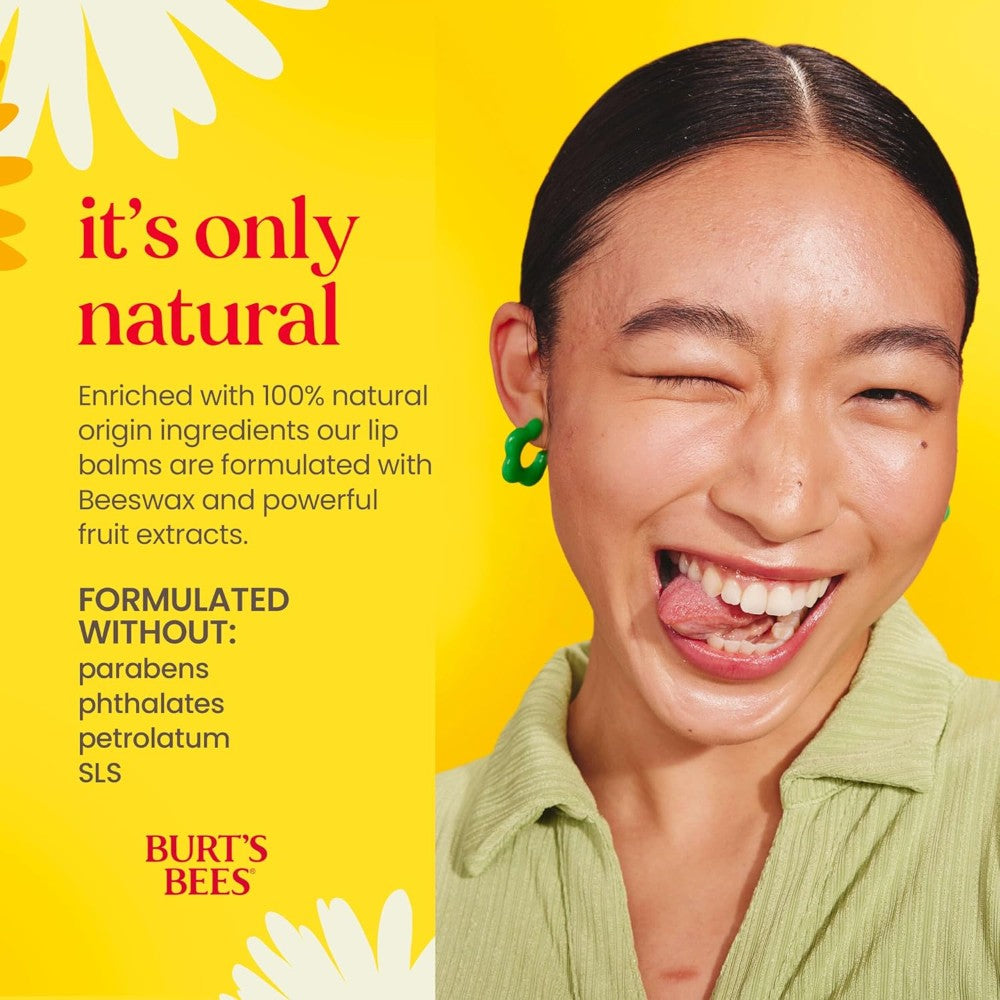 Burt's Bees Vanilla Bean Moisturizing Lip Balm 2x0.15oz (4.25g)