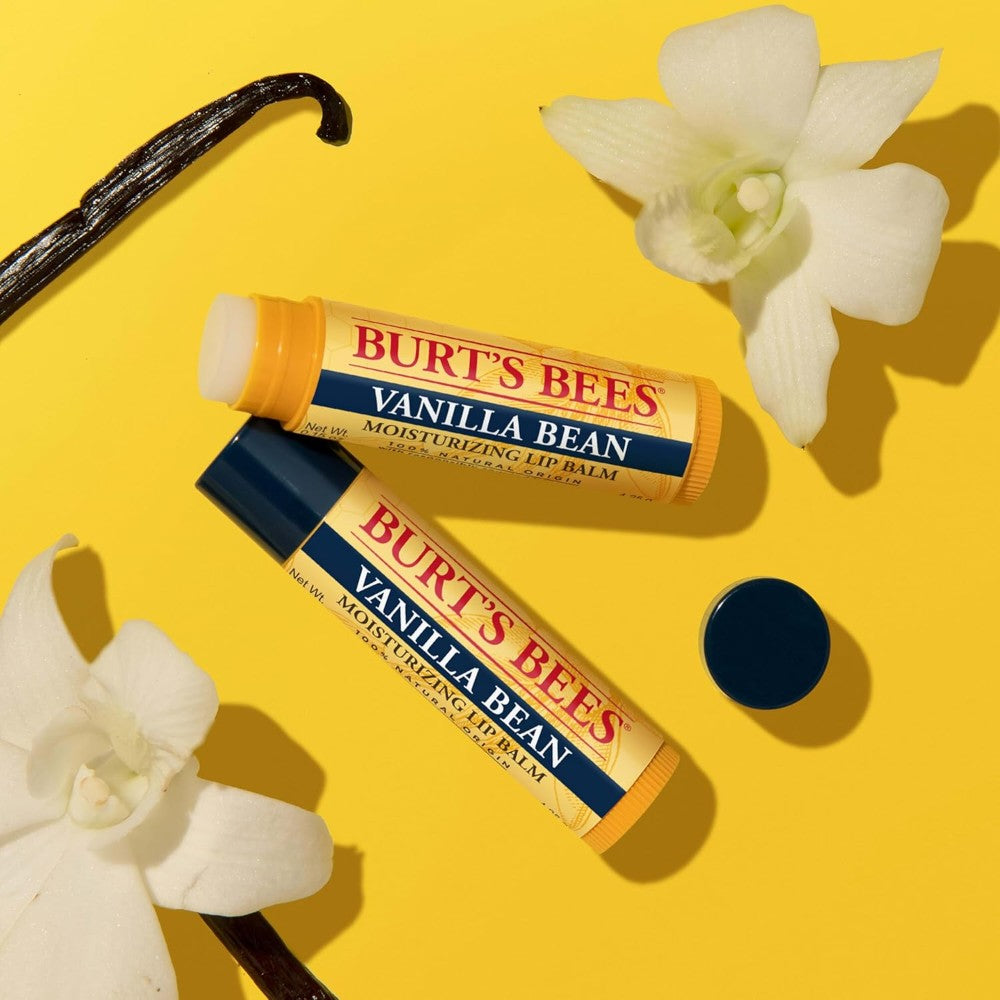 Burt's Bees Vanilla Bean Moisturizing Lip Balm 2x0.15oz (4.25g)