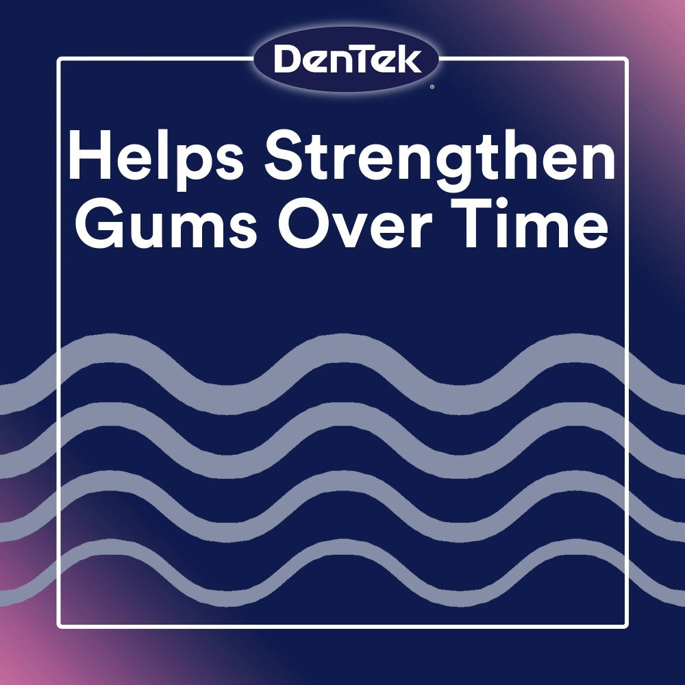 DenTek Comfort Clean Sensitive Gums Floss Picks, Soft & Silky Ribbon, 150 Count