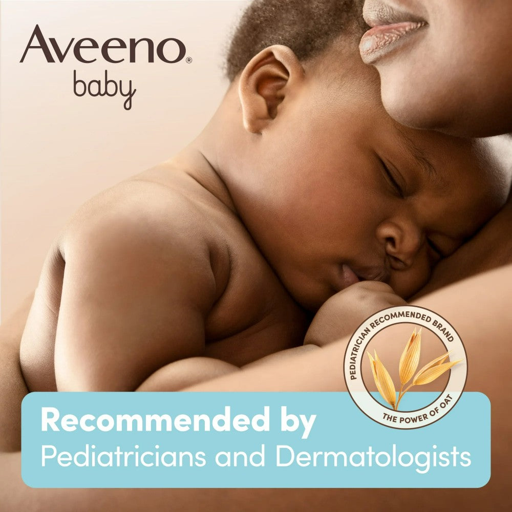 Aveeno Baby Daily Moisture Body Lotion for Sensitive Skin with Natural Colloidal Oatmeal (18oz) 532ml