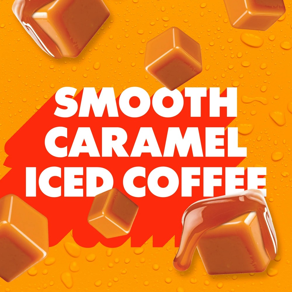 Coffee Mate Iced Coffee Caramel Flavoured Iced Coffee Non-Dairy Ready to Drink 50oz (1.47L)