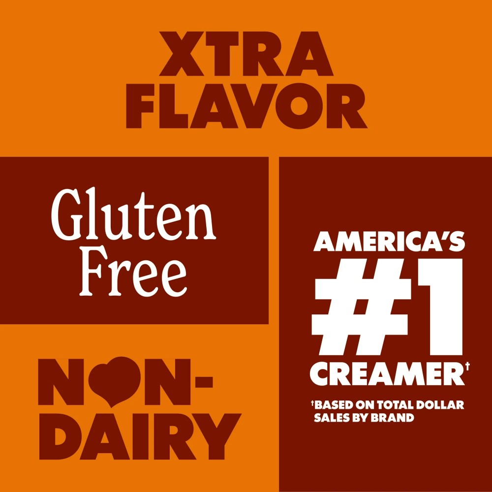 Coffee Mate Xtra Caramel Flavour Liquid Non-Dairy Coffee Creamer 28oz (828ml)