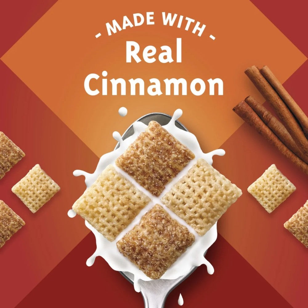 General Mills Chex Cinnamon Gluten Free Breakfast Cereal 12oz (340g)