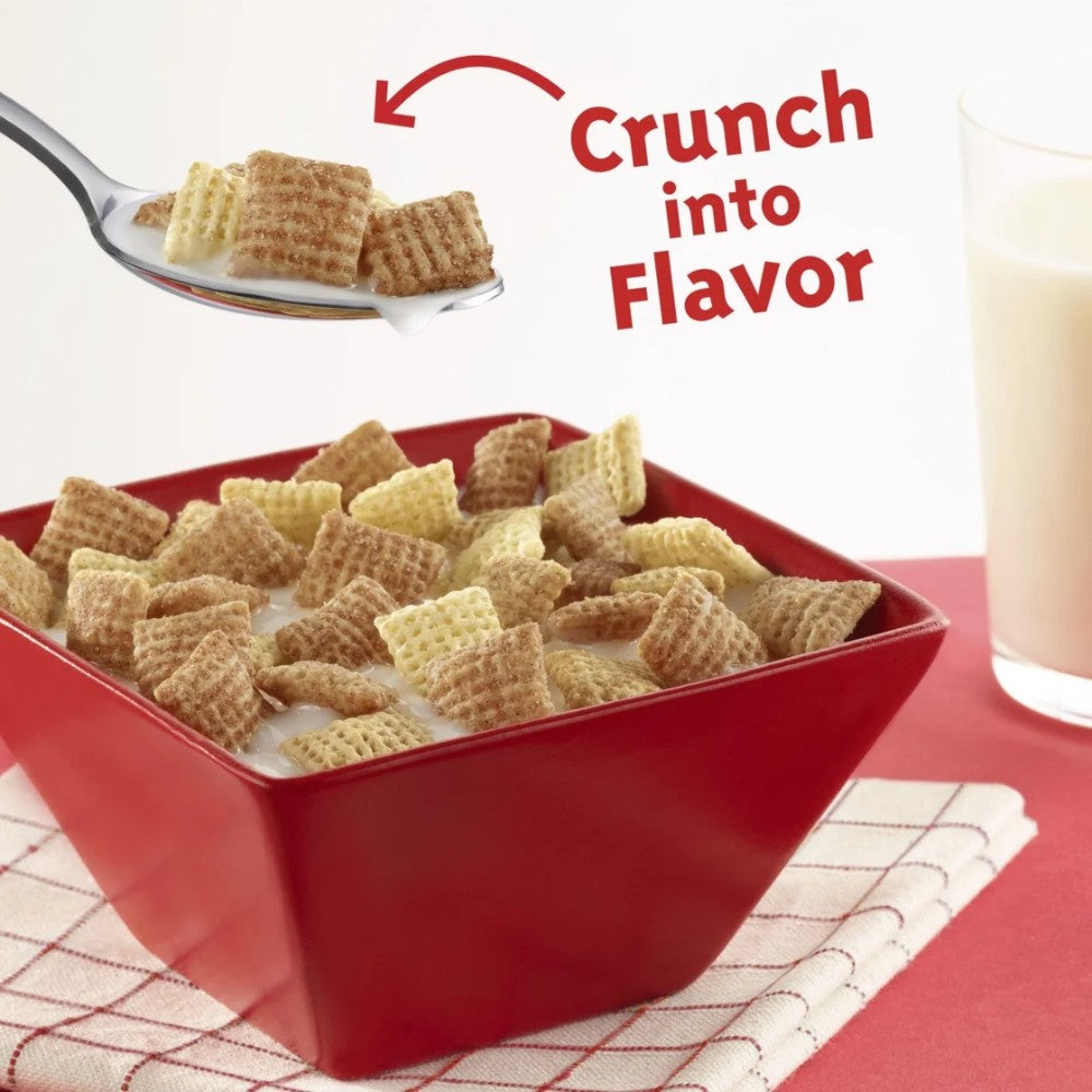 General Mills Chex Cinnamon Gluten Free Breakfast Cereal 12oz (340g)
