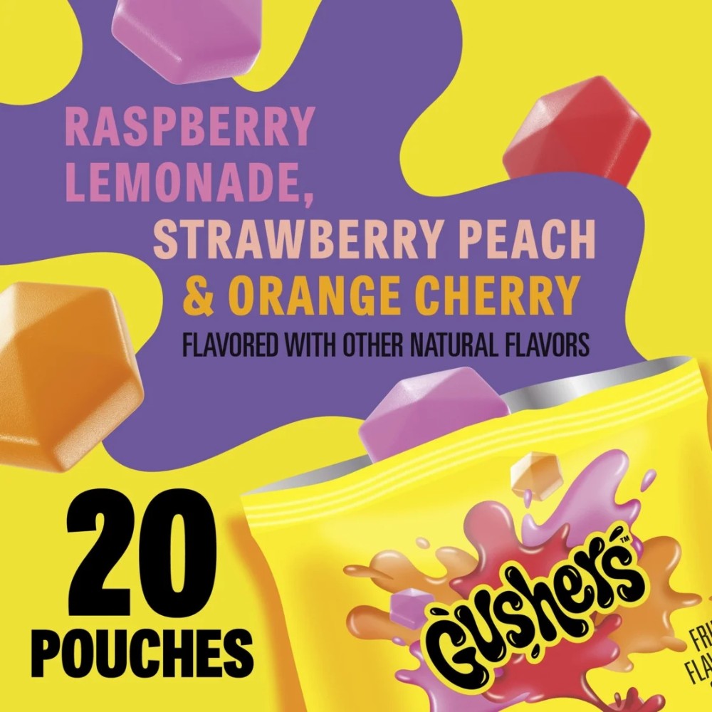 Gushers Flavour Mixers Candy Family Pack 20's 16oz (453g)