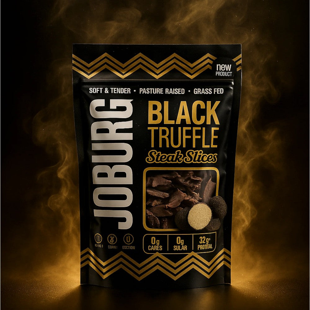 JoBurg Black Truffle Steak Slices I South African Traditional Biltong I 2oz (56.7g)