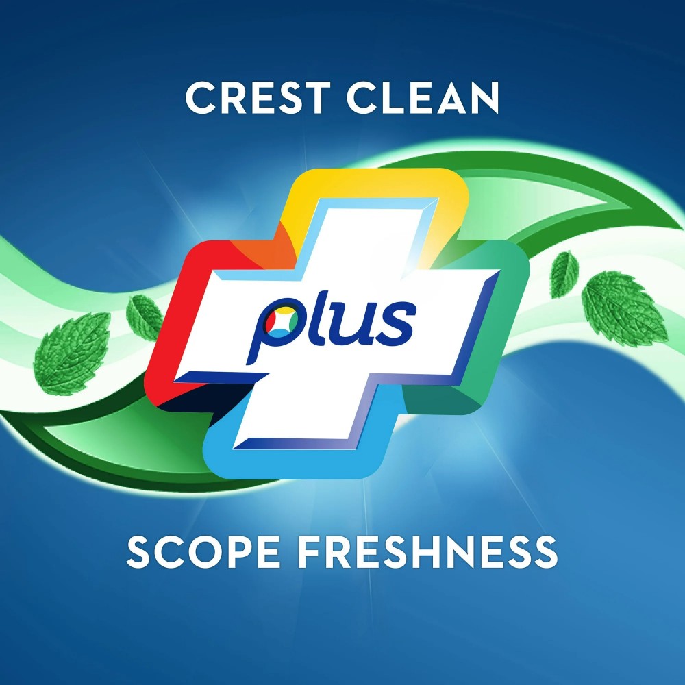 Crest Plus Complete Scope Minty Fresh Toothpaste 5.4oz (153g)