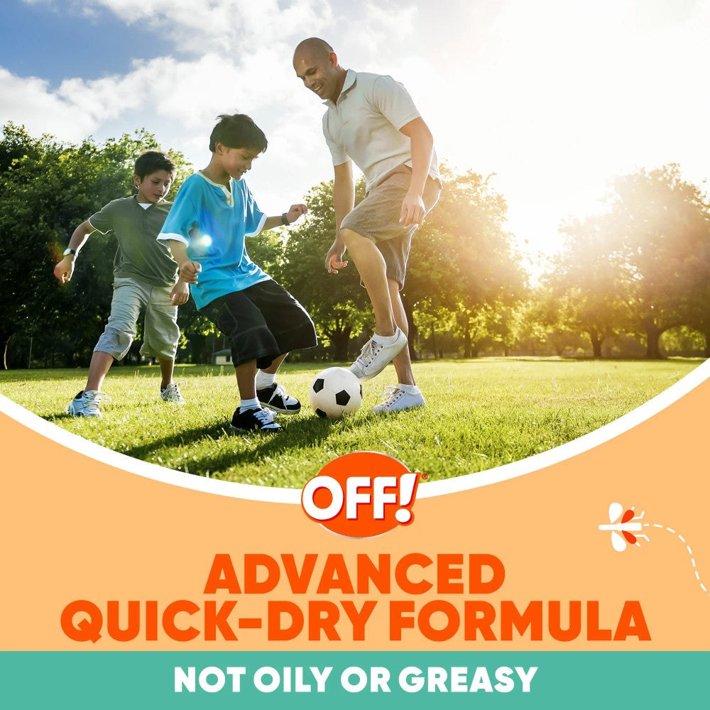 Off! Family Care Smooth & Dry Insect Repellent 4oz (113g)