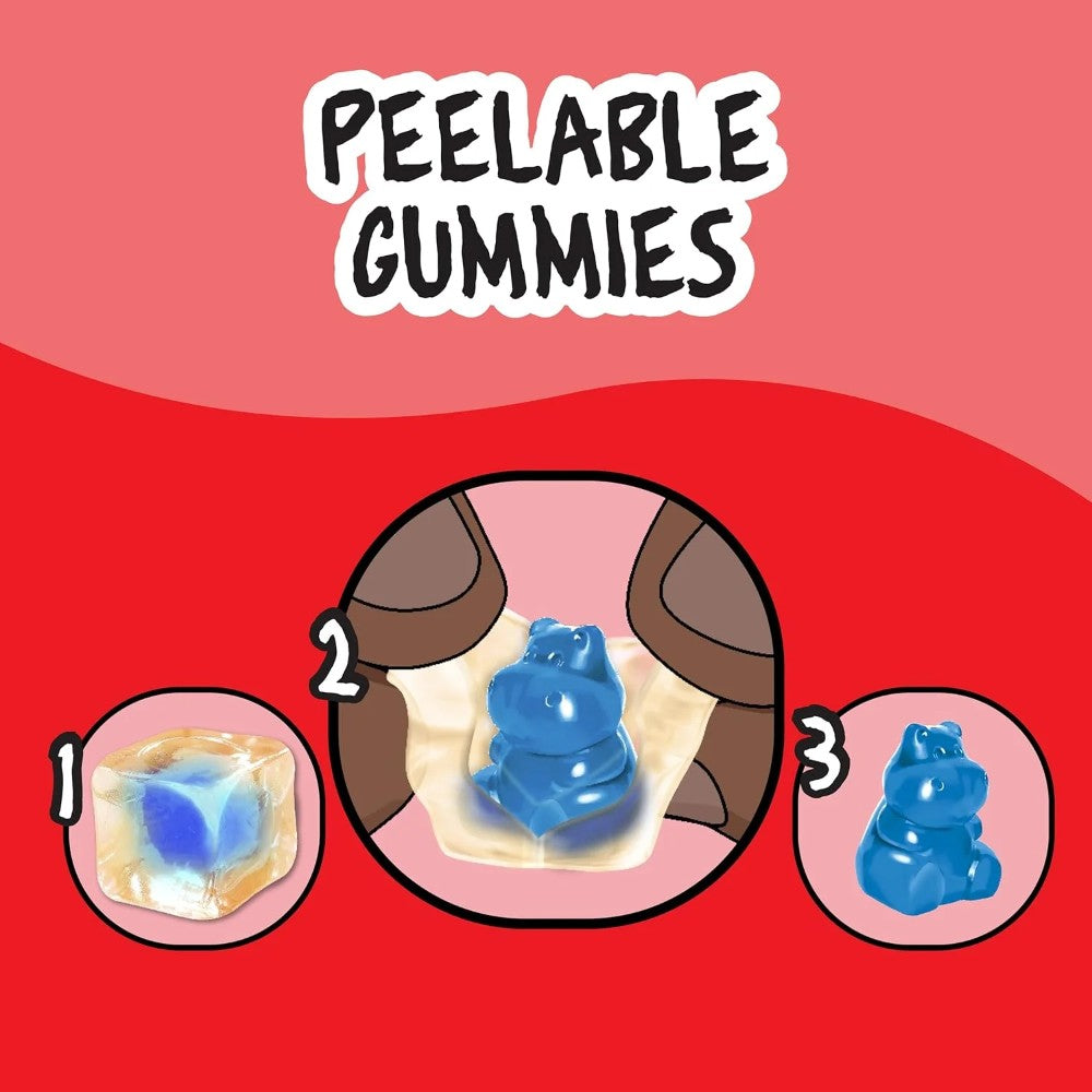 Amos Juicy Drop Gummy Mystery Cube Original Peg 5oz (142g)