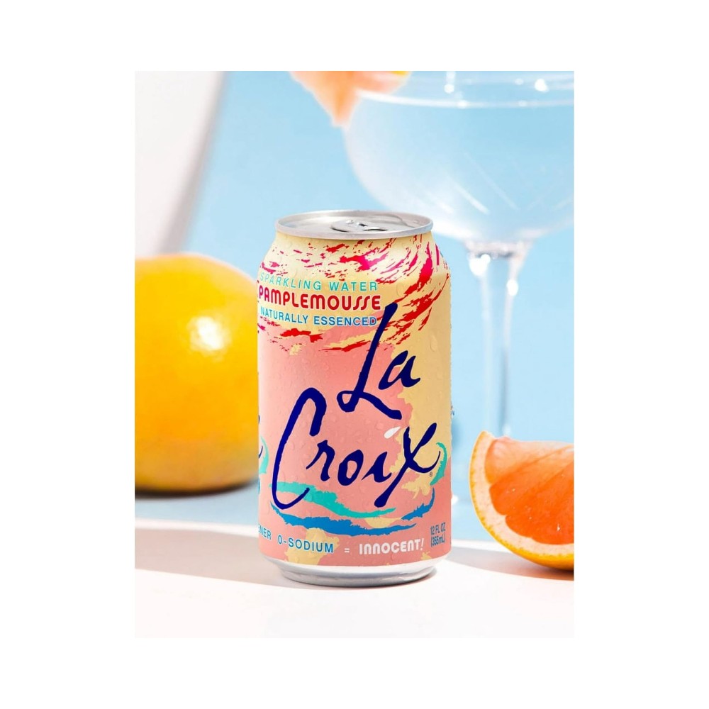 La Croix Sparkling Water Pamplemousse 355ml