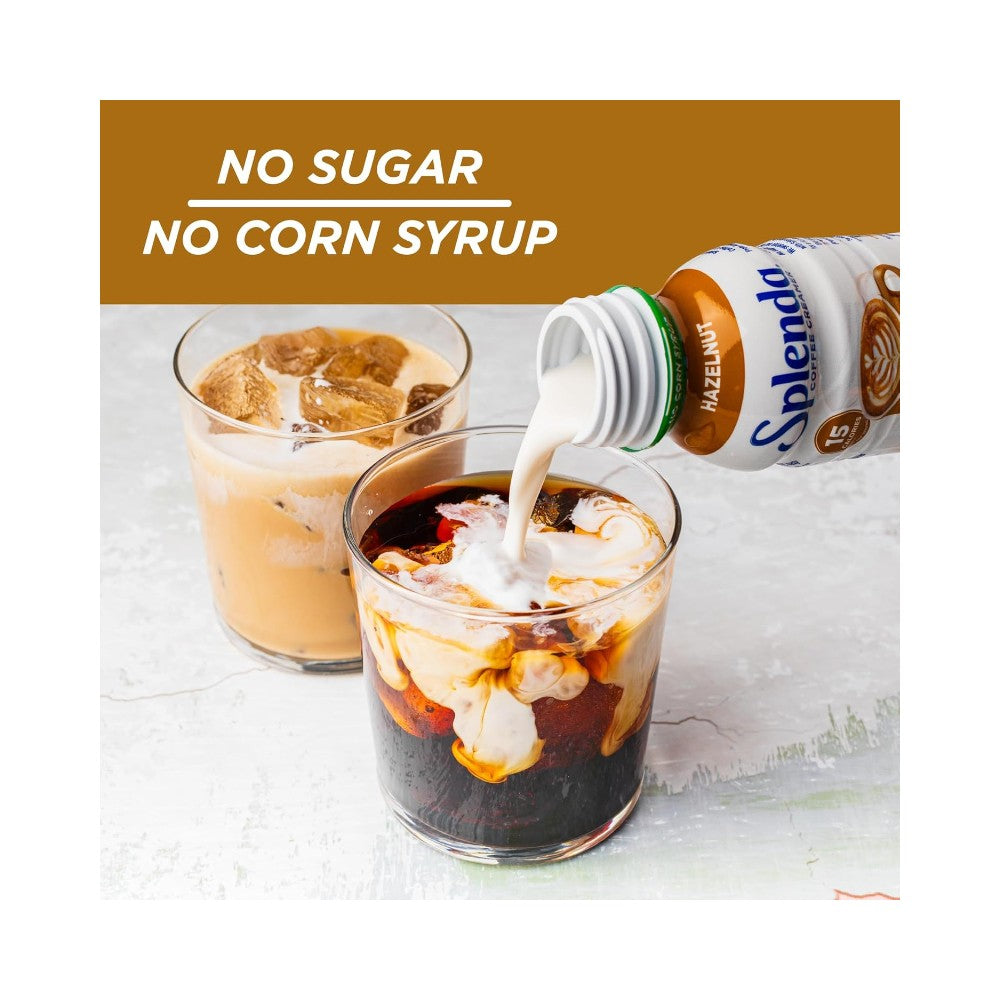 Splenda Coffee Creamer Hazelnut No Sugar 8oz (237ml)