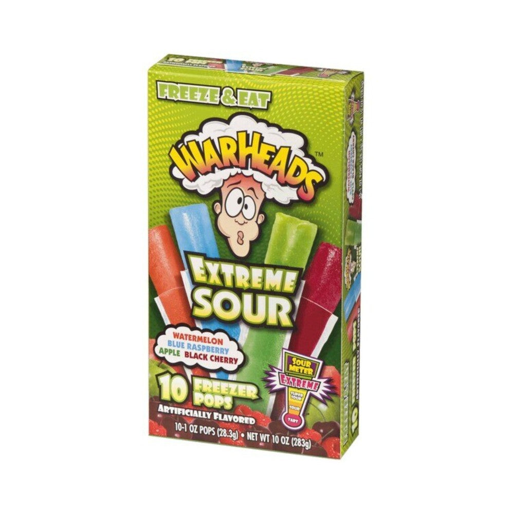 Warheads Freezer Pop 1oz (28.3g) 10 Count