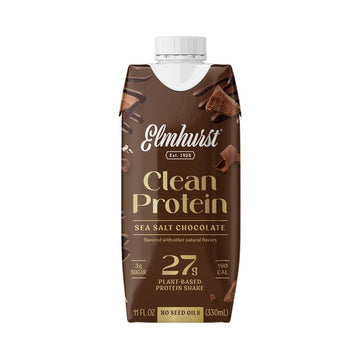 Elmhurst - Clean Protein Sea Salt Chocolate 11 FL OZ (300ml)