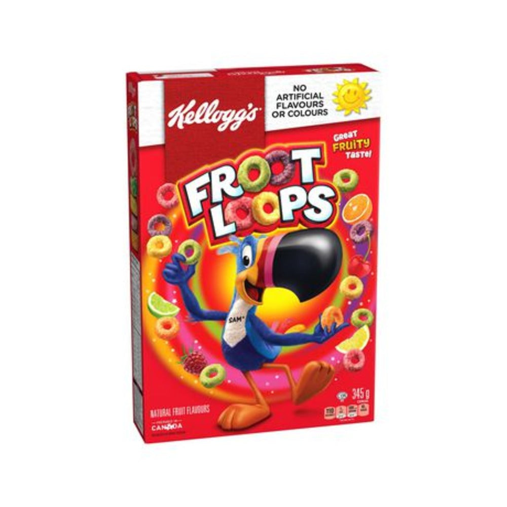 Kellogg's Froot Loops 12.2oz (345g)