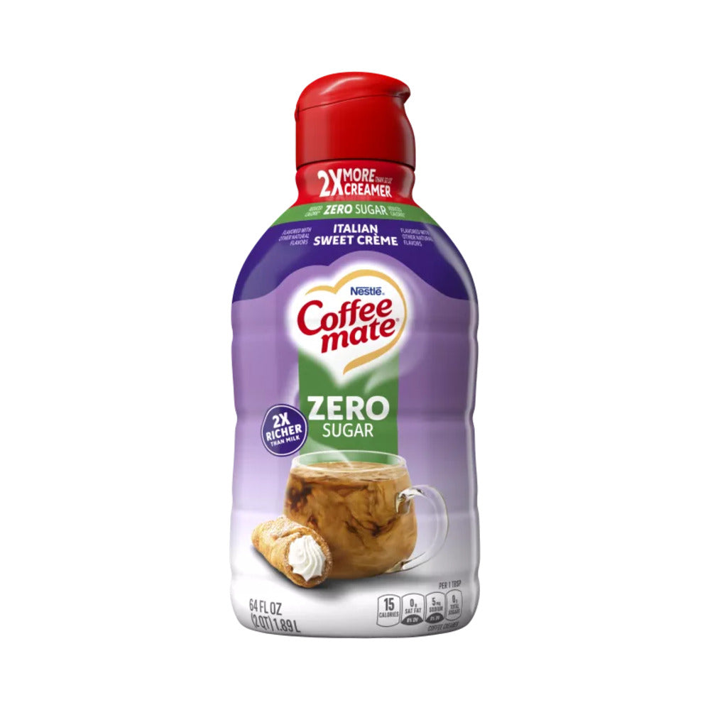 Coffee Mate Italian Sweet Sugar Free Creamer 64oz (1.89L)