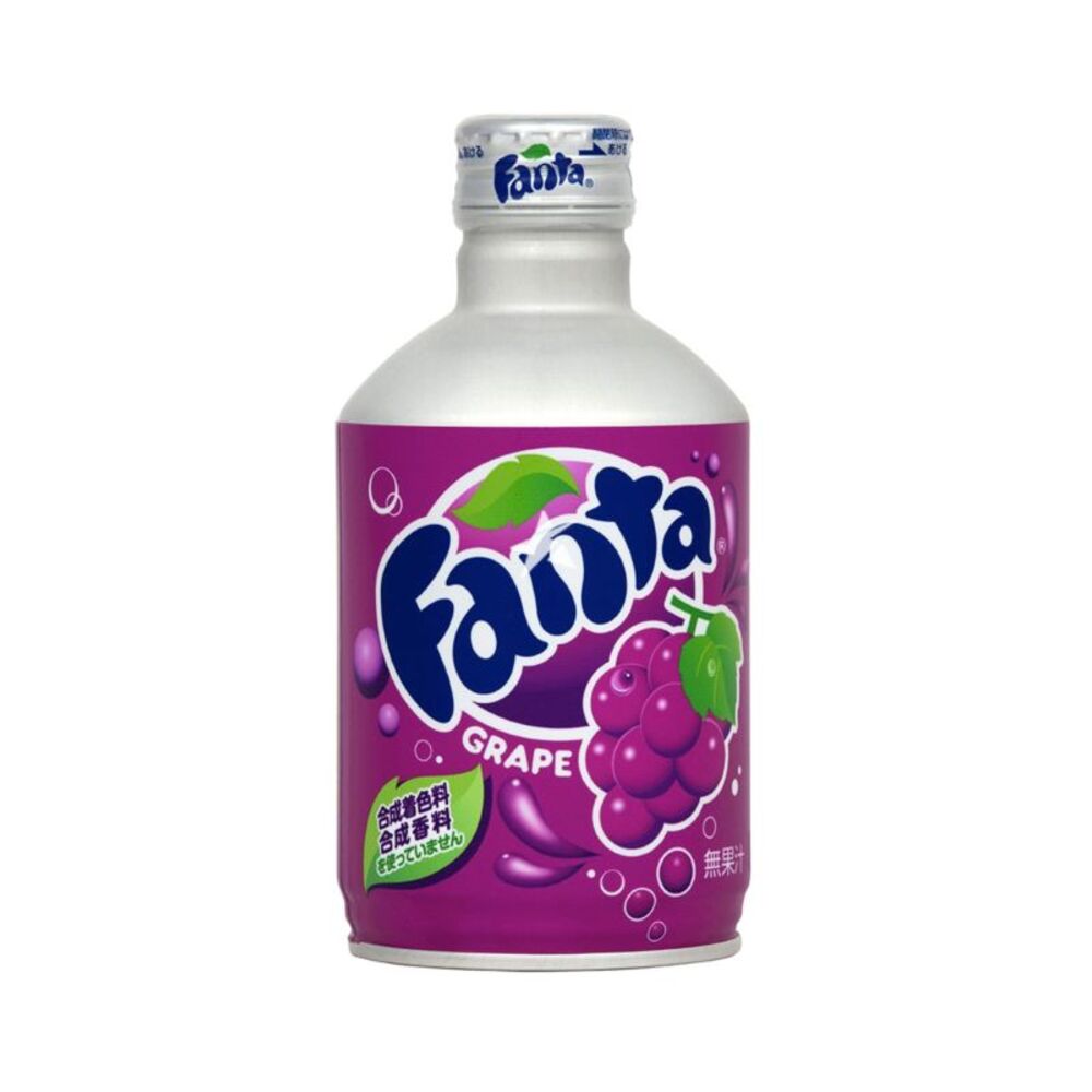 Fanta Grape Metal Bottle 300ml