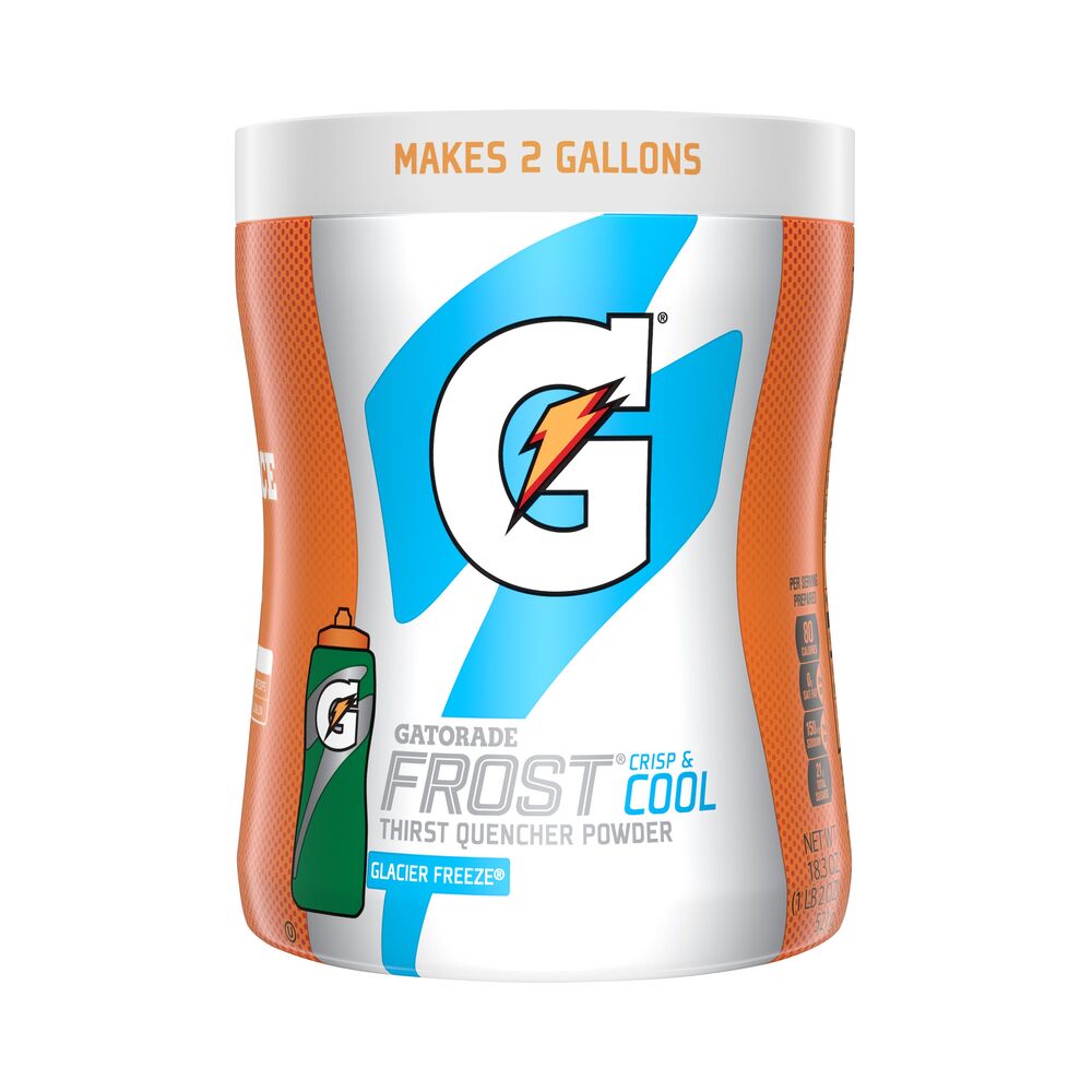 Gatorade Thirst Quencher Glacier Freeze Drink Mix 18.3oz (521g)